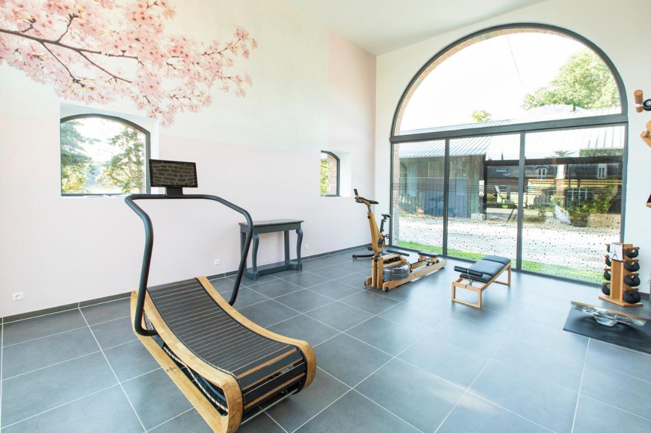 Aux Petits Lapins de Sorval, sauna privé, fitness Selvigny Exterior foto