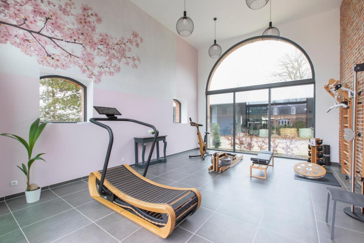 Aux Petits Lapins de Sorval, sauna privé, fitness Selvigny Exterior foto
